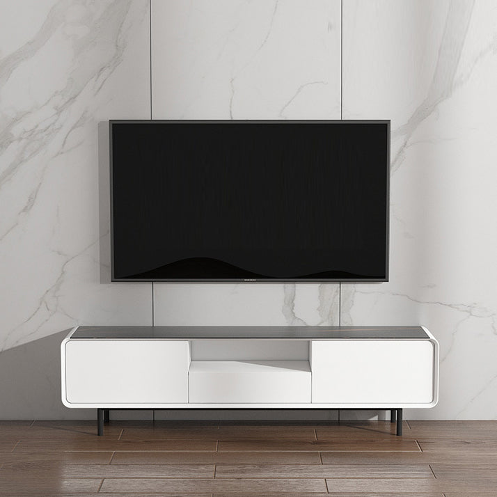 Stone TV Media Console Modern TV Media Stand for Living Room