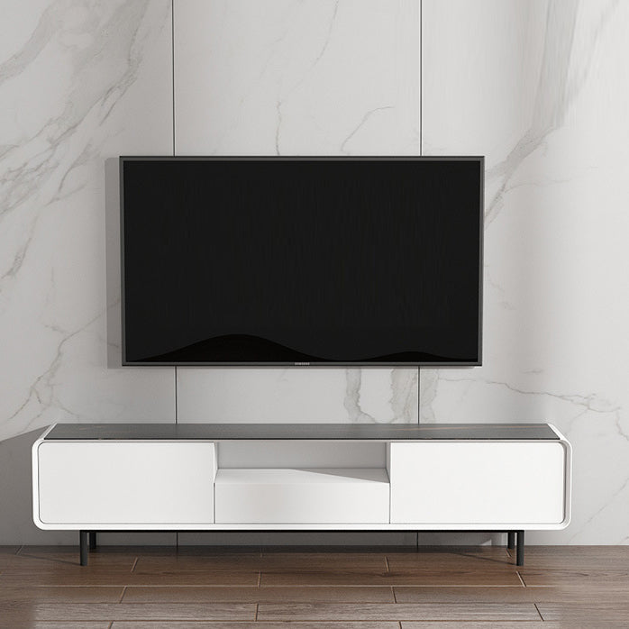 Stone TV Media Console Modern TV Media Stand for Living Room