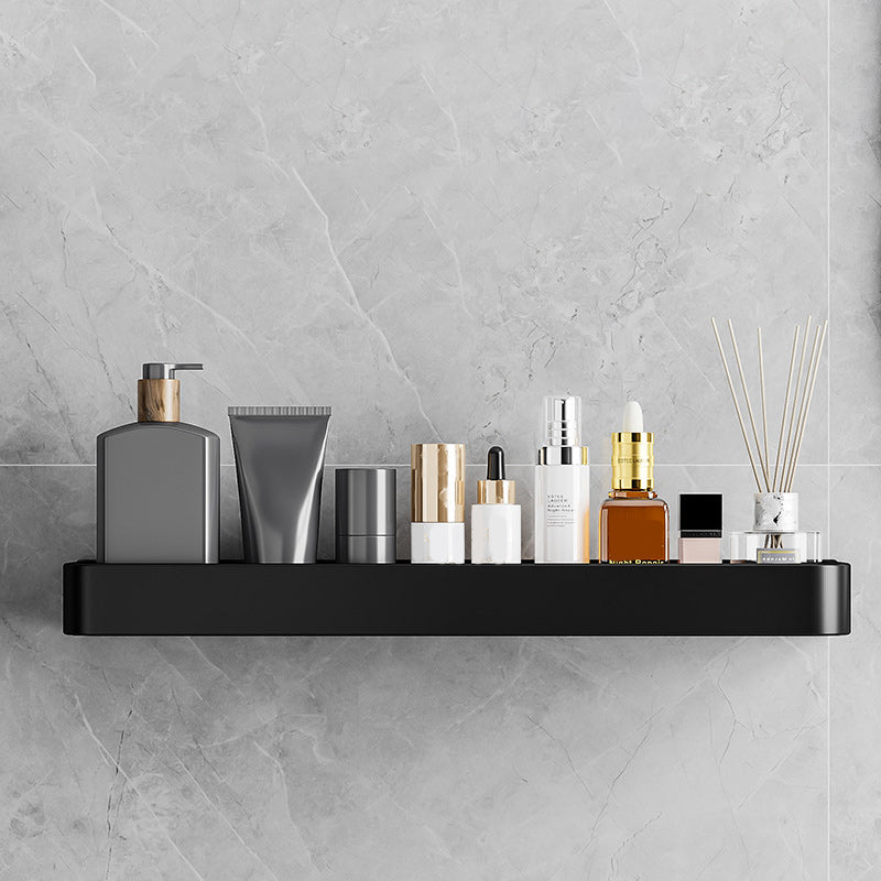 Contemporary Bathroom Accessories Hardware Set Aluminum Bath Shelf