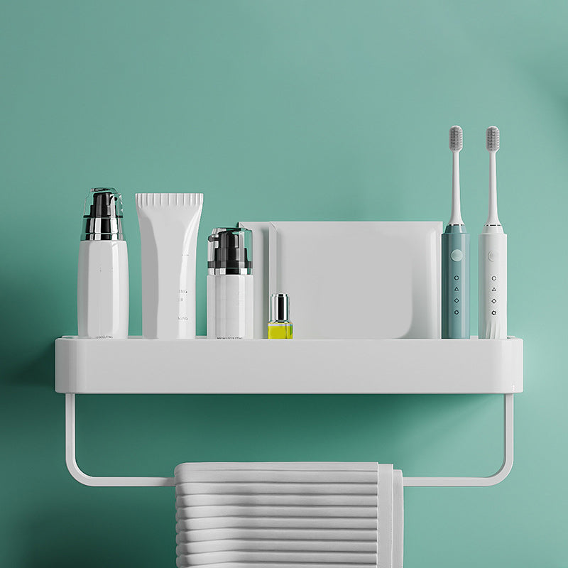 Contemporary Bathroom Accessories Hardware Set Aluminum Bath Shelf