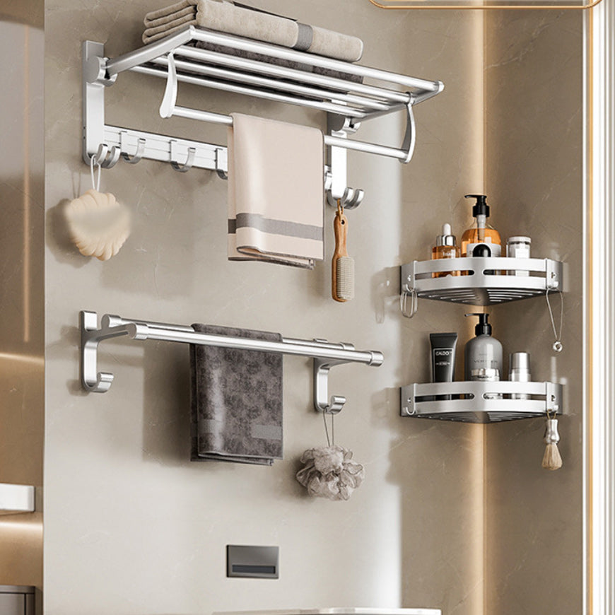 Traditional Bath Shelf Bathroom Accessories Hardware Set Stainless Steel Bathroom Set