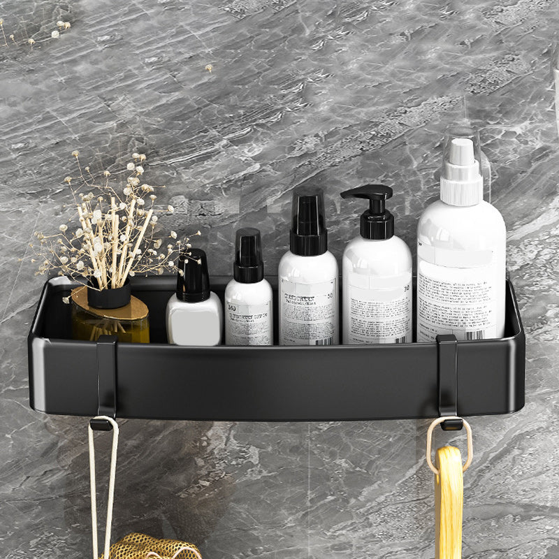 Modern Black and White Metal Bath Hardware Set Bath Shelf Bathroom Hardware Set