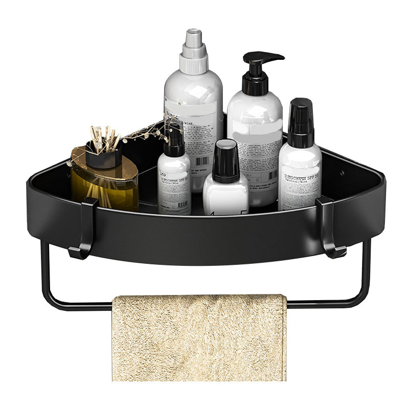 Modern Black and White Metal Bath Hardware Set Bath Shelf Bathroom Hardware Set