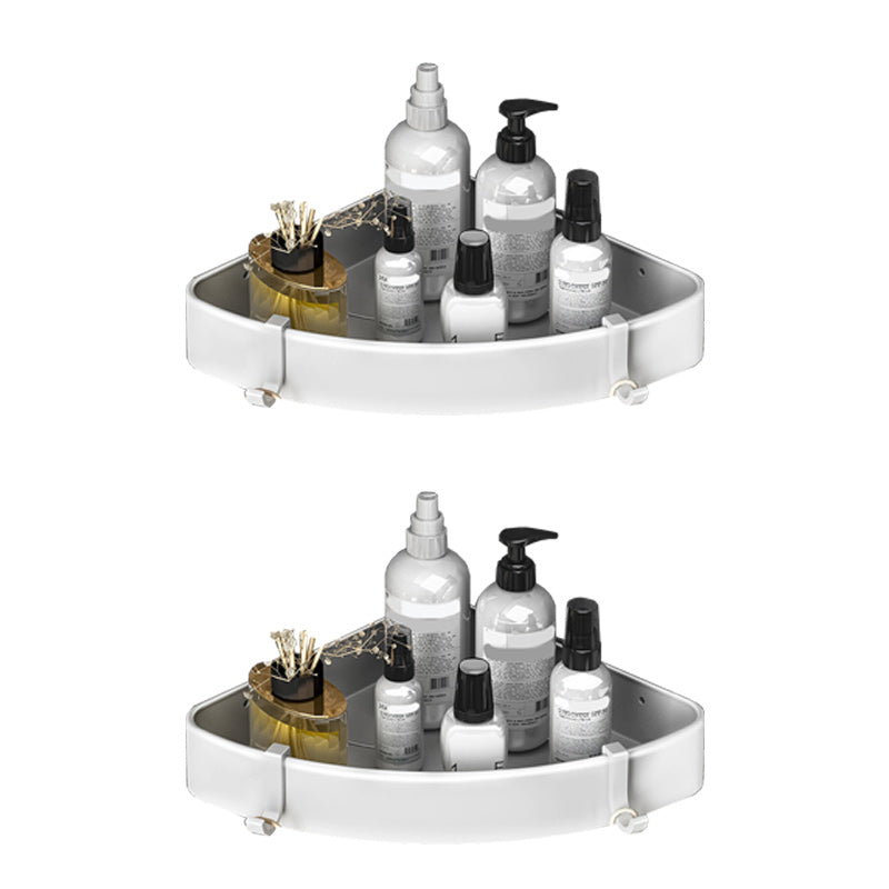 Modern Black and White Metal Bath Hardware Set Bath Shelf Bathroom Hardware Set