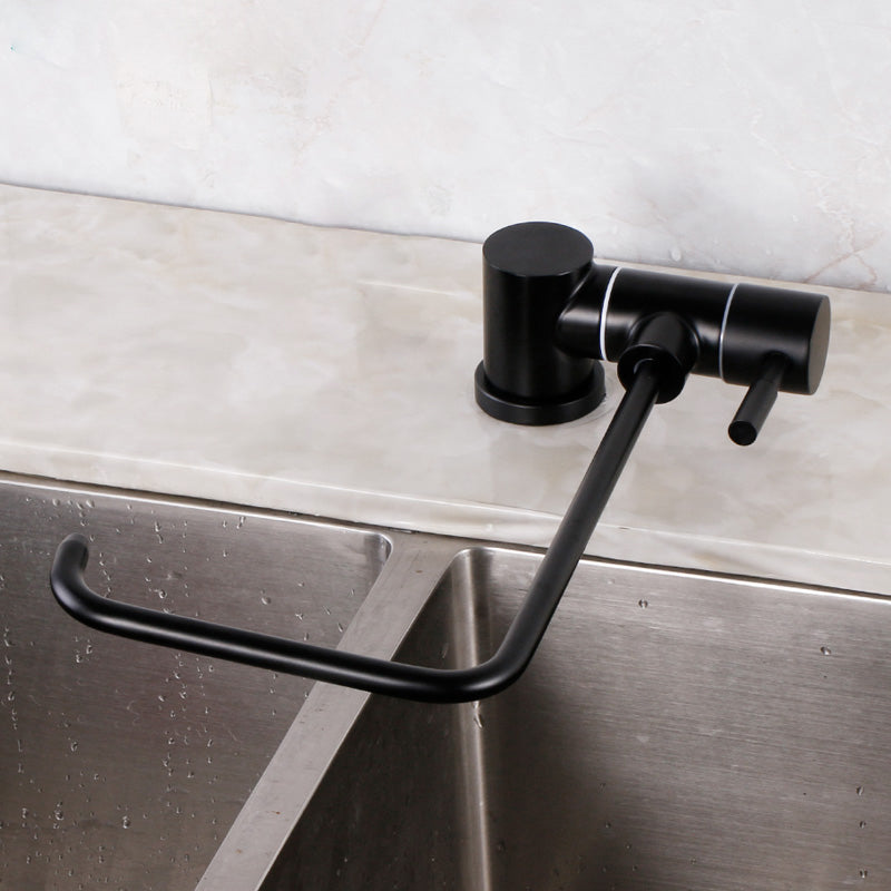 Modern Kitchen Faucet 1-Handle Bar Faucet without Soap Dispenser