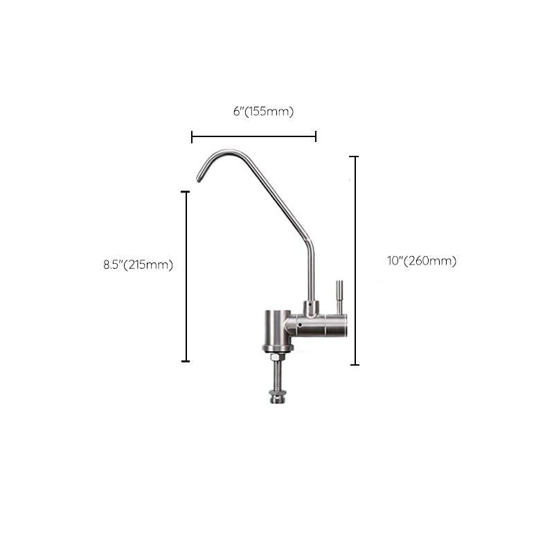 Modern Kitchen Faucet 1-Handle Bar Faucet without Soap Dispenser