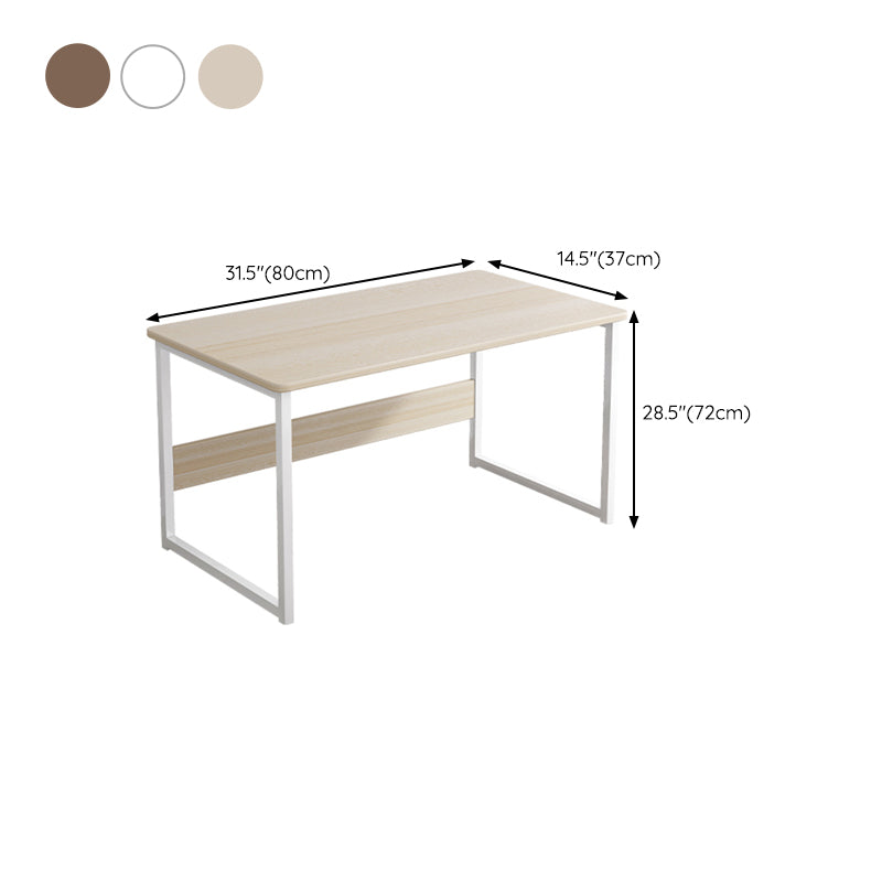 Modern Office Desk Manufactured Wood Rectangle Computer Desk