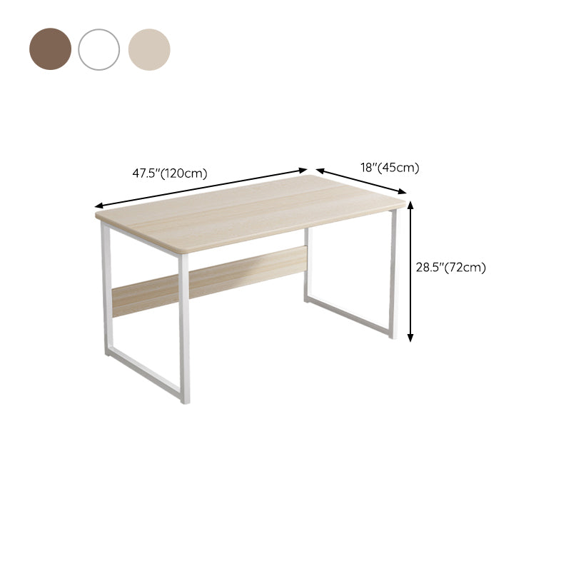 Modern Office Desk Manufactured Wood Rectangle Computer Desk