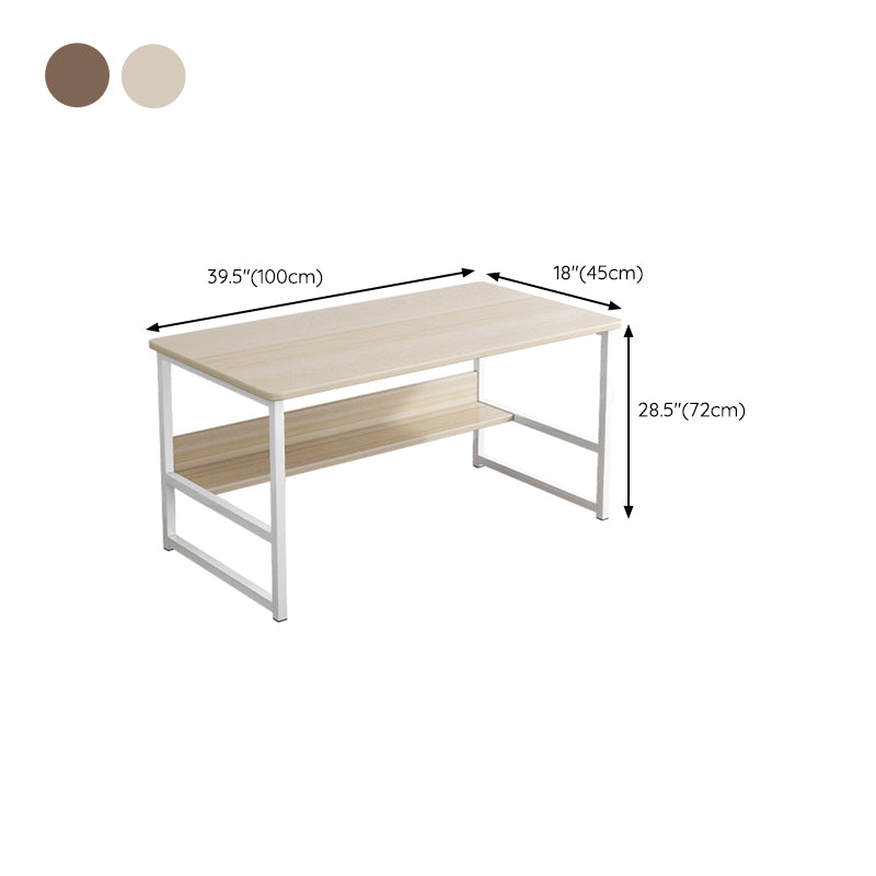 Modern Office Desk Manufactured Wood Rectangle Computer Desk