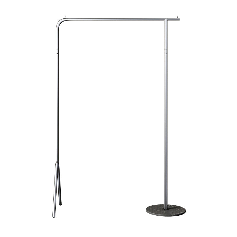 Contemporary Plain Clothes Hanger Free Standing Metal Coat Rack