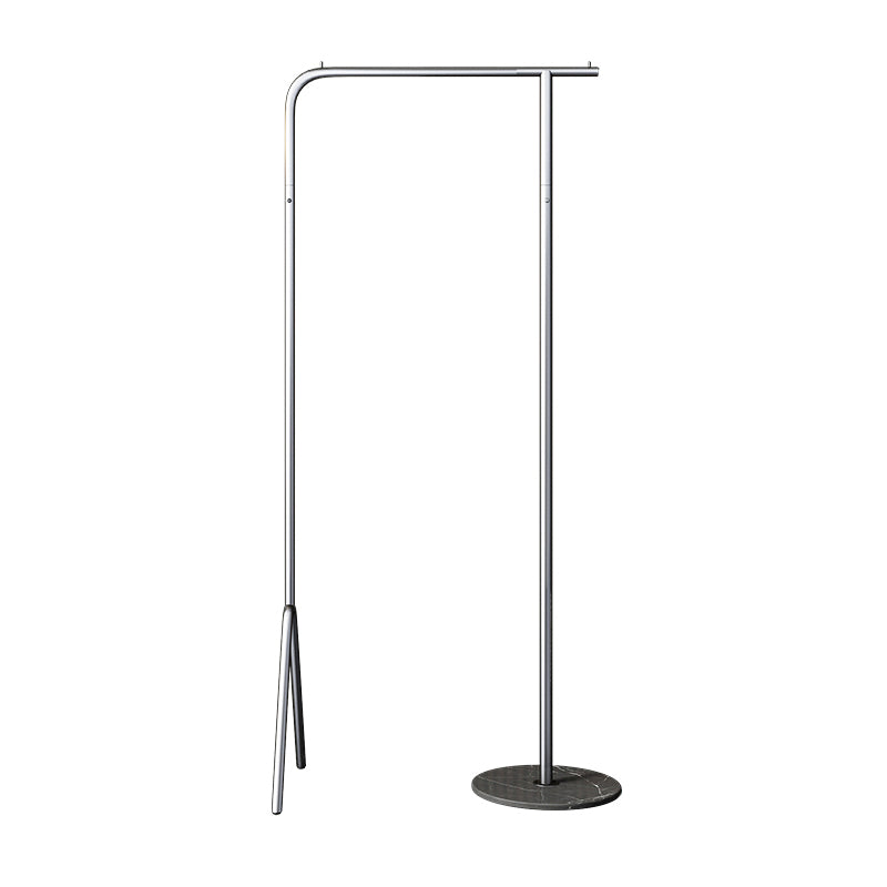 Contemporary Plain Clothes Hanger Free Standing Metal Coat Rack