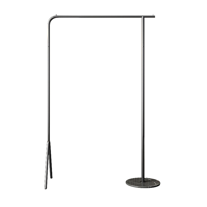 Contemporary Plain Clothes Hanger Free Standing Metal Coat Rack