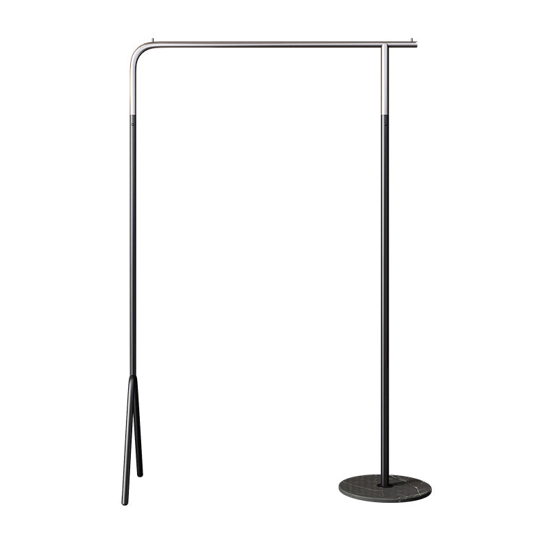 Contemporary Plain Clothes Hanger Free Standing Metal Coat Rack