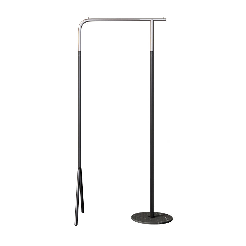 Contemporary Plain Clothes Hanger Free Standing Metal Coat Rack