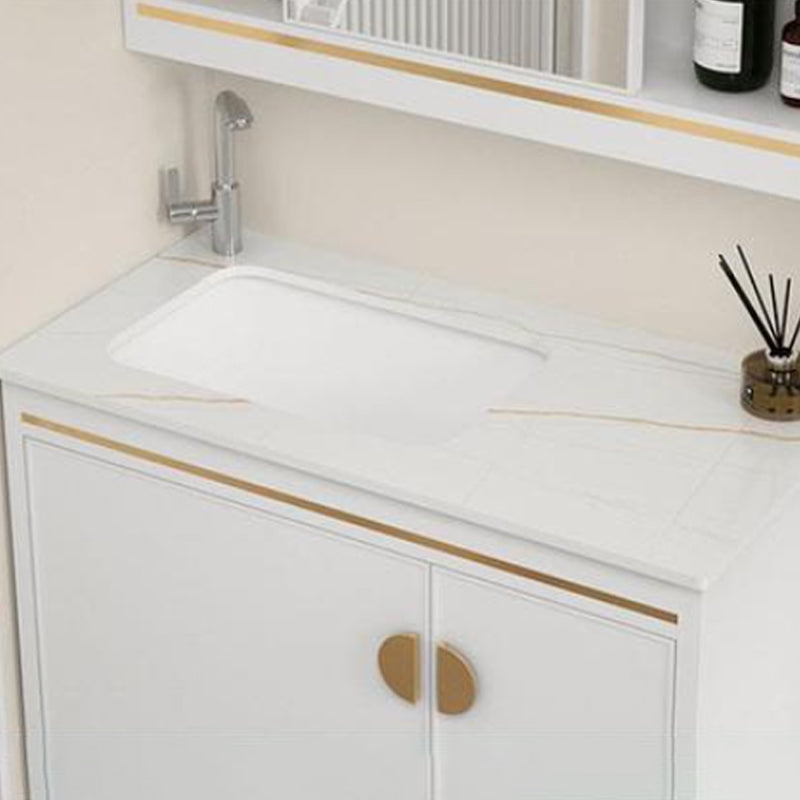 Gorgeous Sink Cabinet Free-standing Standard Space Saver Vanity with Mirror