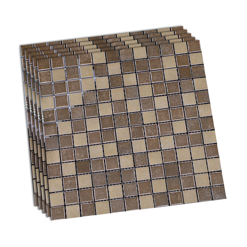 Grid Mosaic Sheet Wall & Floor Tile Mixed Material Outdoor Wall Tile