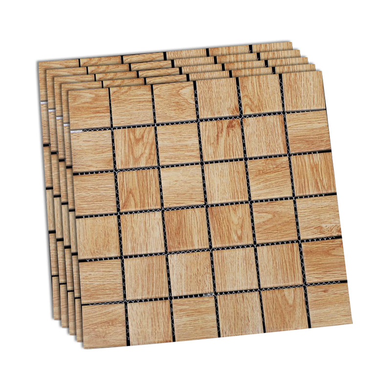 Grid Mosaic Sheet Wall & Floor Tile Mixed Material Outdoor Wall Tile