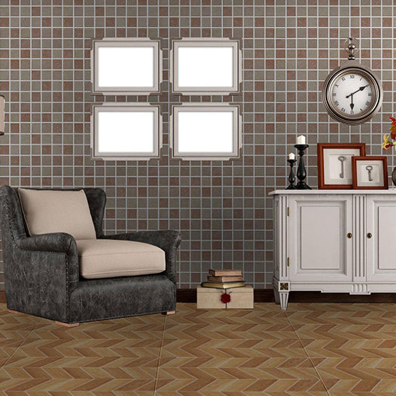 Grid Mosaic Sheet Wall & Floor Tile Mixed Material Outdoor Wall Tile