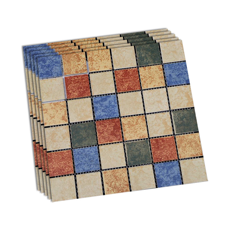 Grid Mosaic Sheet Wall & Floor Tile Mixed Material Outdoor Wall Tile