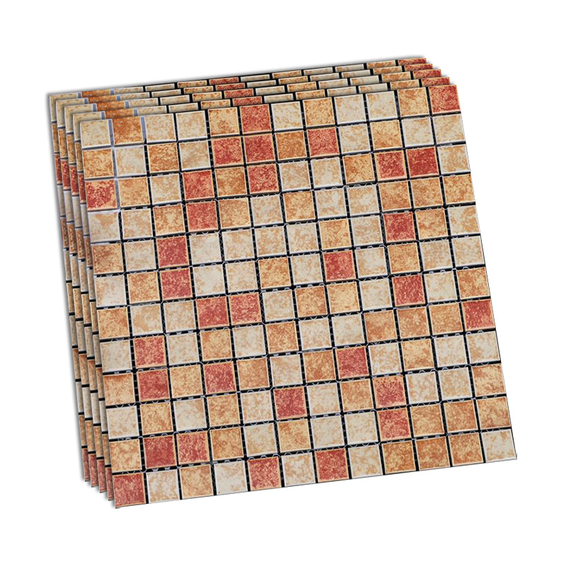 Grid Mosaic Sheet Wall & Floor Tile Mixed Material Outdoor Wall Tile