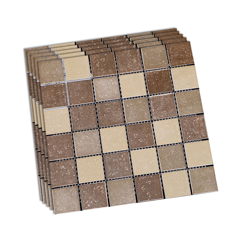 Grid Mosaic Sheet Wall & Floor Tile Mixed Material Outdoor Wall Tile