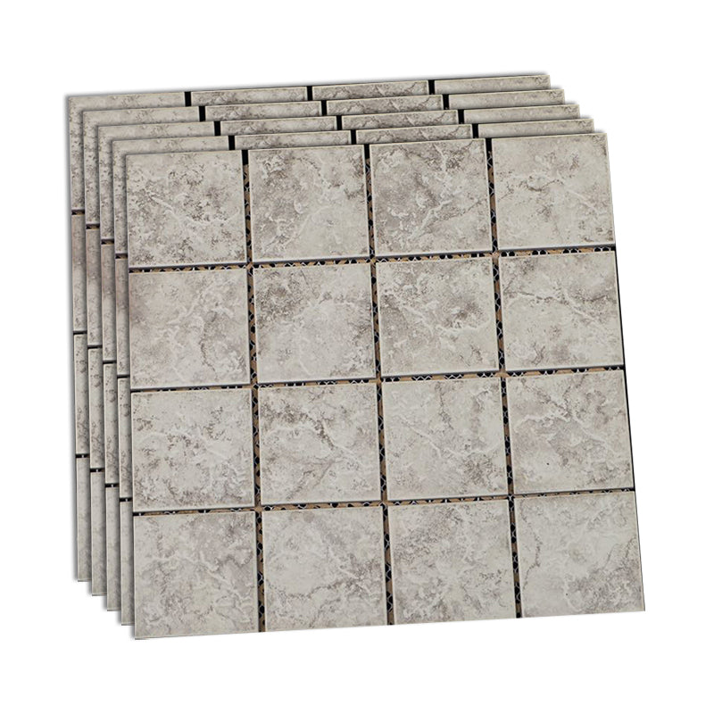 Grid Mosaic Sheet Wall & Floor Tile Mixed Material Outdoor Wall Tile