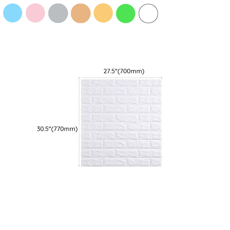 Modern Wall Panel PVC 3D Embossed Self-Adhesive Waterproof Wall Access Panel