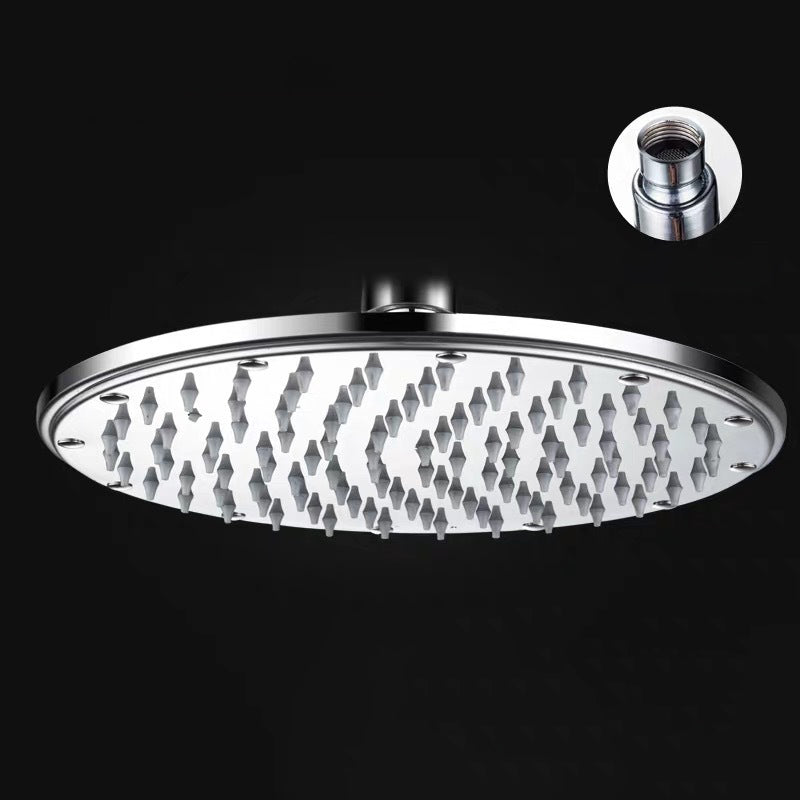 Contemporary Style Shower Head Bathroom Fixed Shower Head with Round and Square Shape