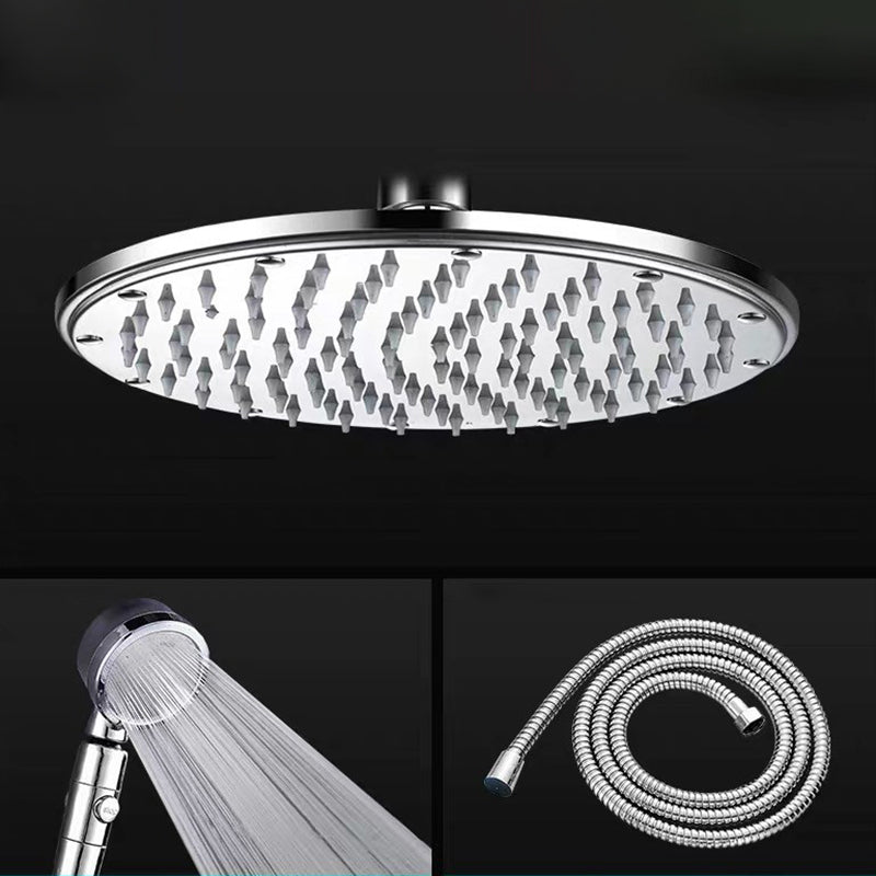 Contemporary Style Shower Head Bathroom Fixed Shower Head with Round and Square Shape