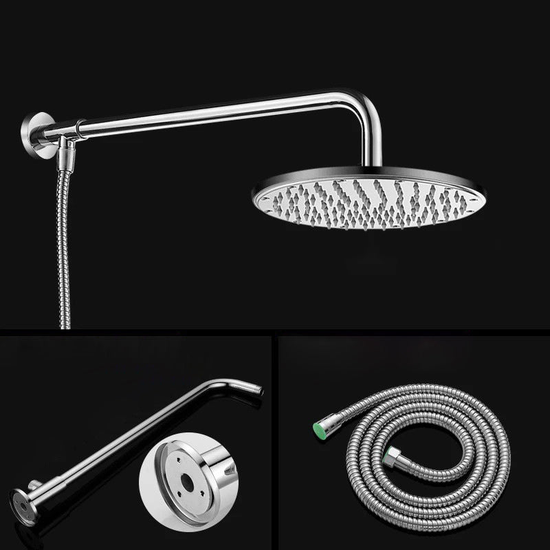 Contemporary Style Shower Head Bathroom Fixed Shower Head with Round and Square Shape