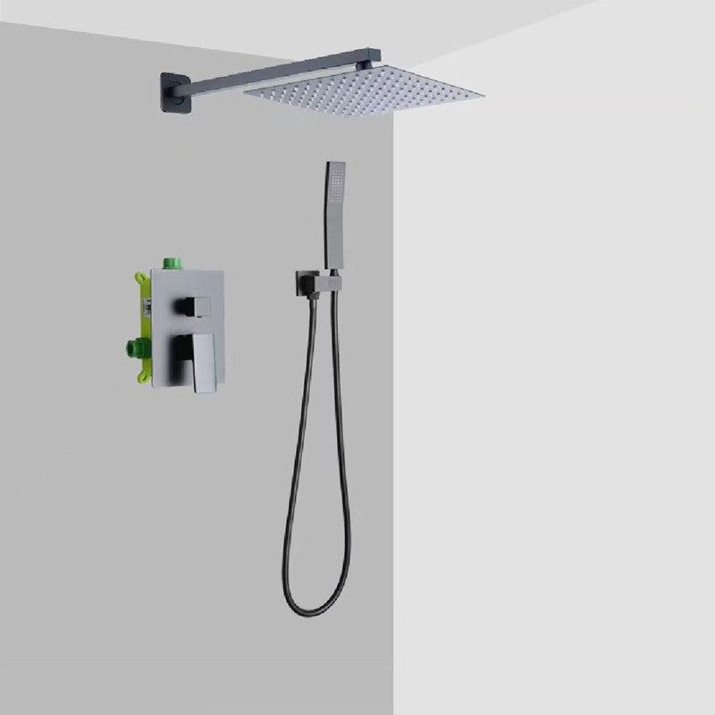 Shower System Wall Mounted Massage Jet Adjustable Spray Pattern Shower Trim