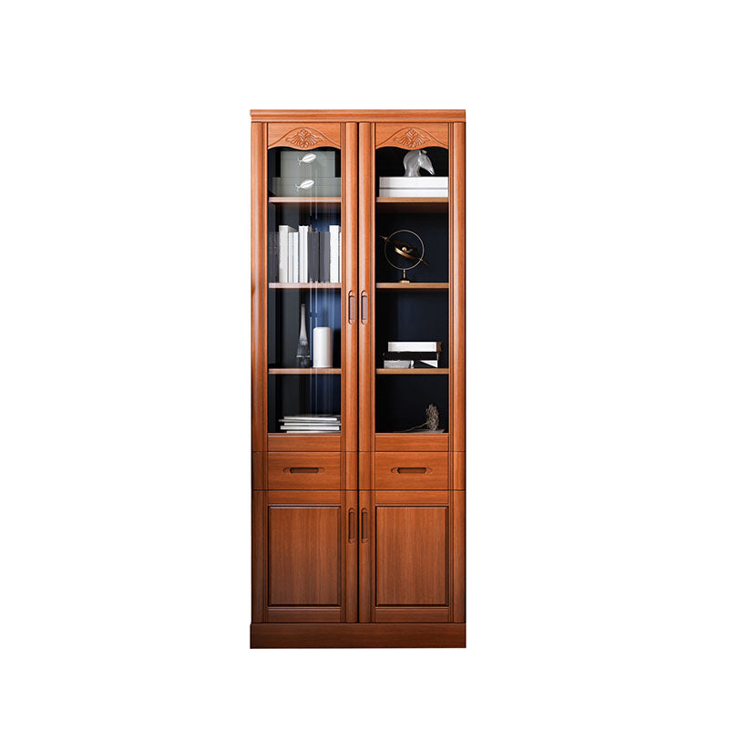 Traditional File Cabinet Wooden Vertical File Cabinet with Shelves