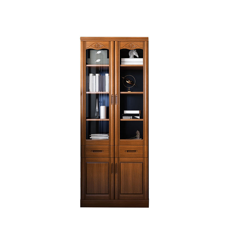 Traditional File Cabinet Wooden Vertical File Cabinet with Shelves