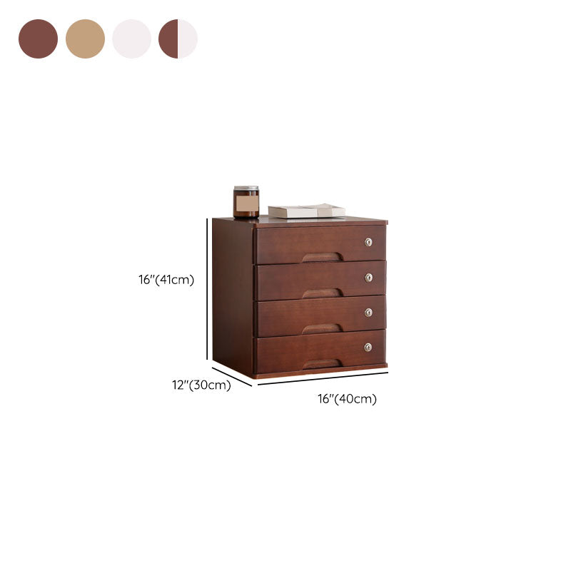 Industrial Cabinet Solid Wood Locking Drawers Filing Cabinet