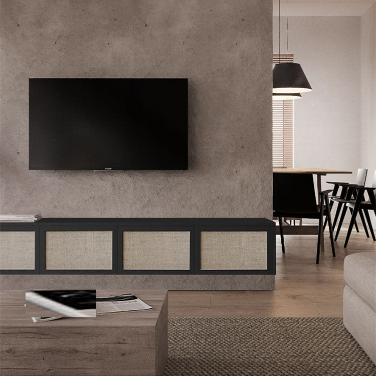 Scandinavian TV Media Stand Wooden TV Console for Living Room