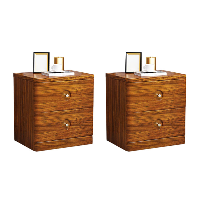 Modern Accent Table Nightstand Solid Wood Nightstand for Bedroom