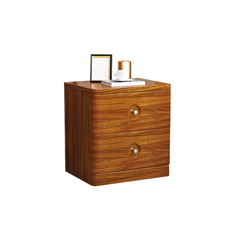 Modern Accent Table Nightstand Solid Wood Nightstand for Bedroom