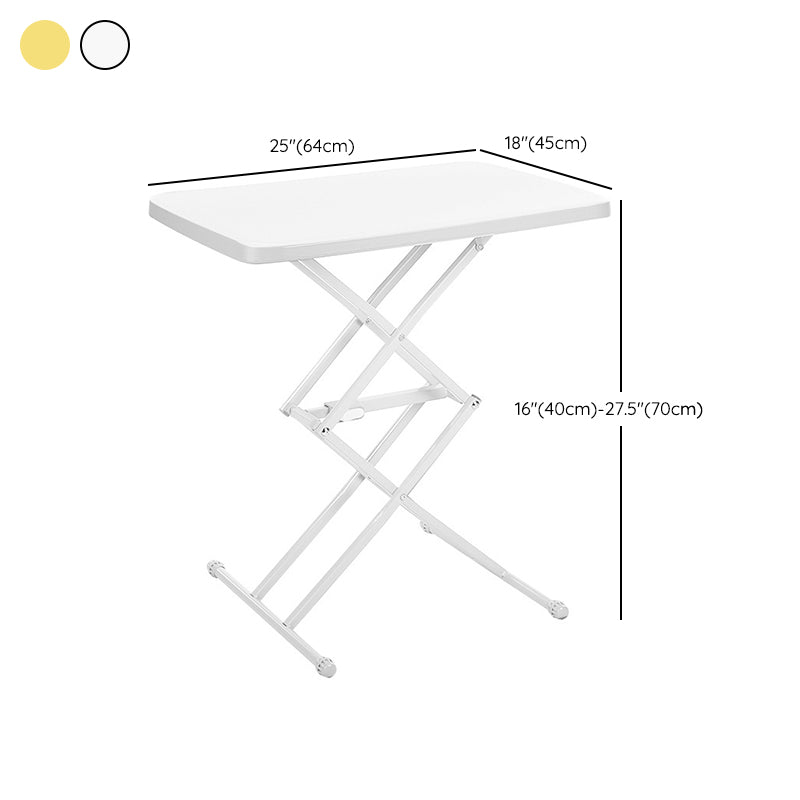 Contemporary Bedroom Office Desk Rectangular Writing Desk with Legs