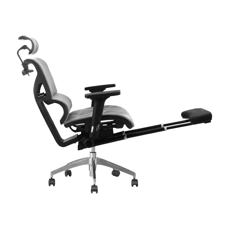 Modern Desk Chair Mesh Computer Chair High-Back Adjustable Chair with Wheels