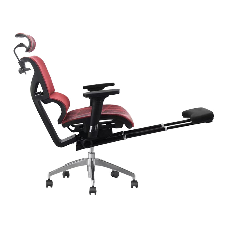 Modern Desk Chair Mesh Computer Chair High-Back Adjustable Chair with Wheels