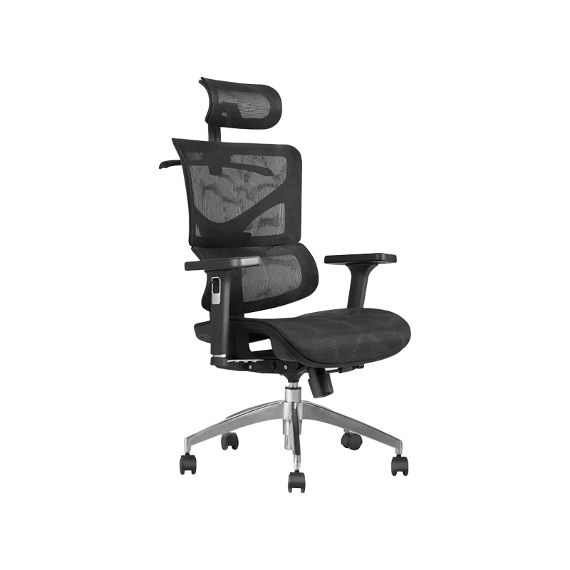 Modern Desk Chair Mesh Computer Chair High-Back Adjustable Chair with Wheels