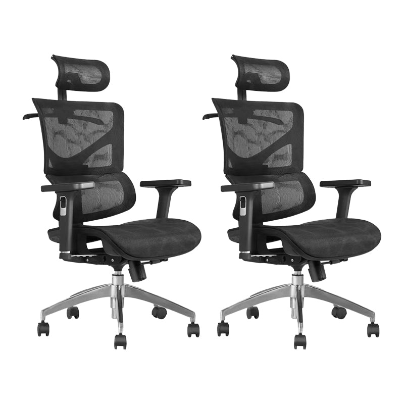 Modern Desk Chair Mesh Computer Chair High-Back Adjustable Chair with Wheels