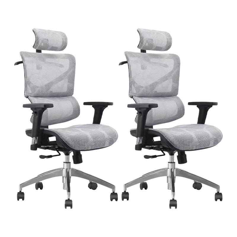 Modern Desk Chair Mesh Computer Chair High-Back Adjustable Chair with Wheels