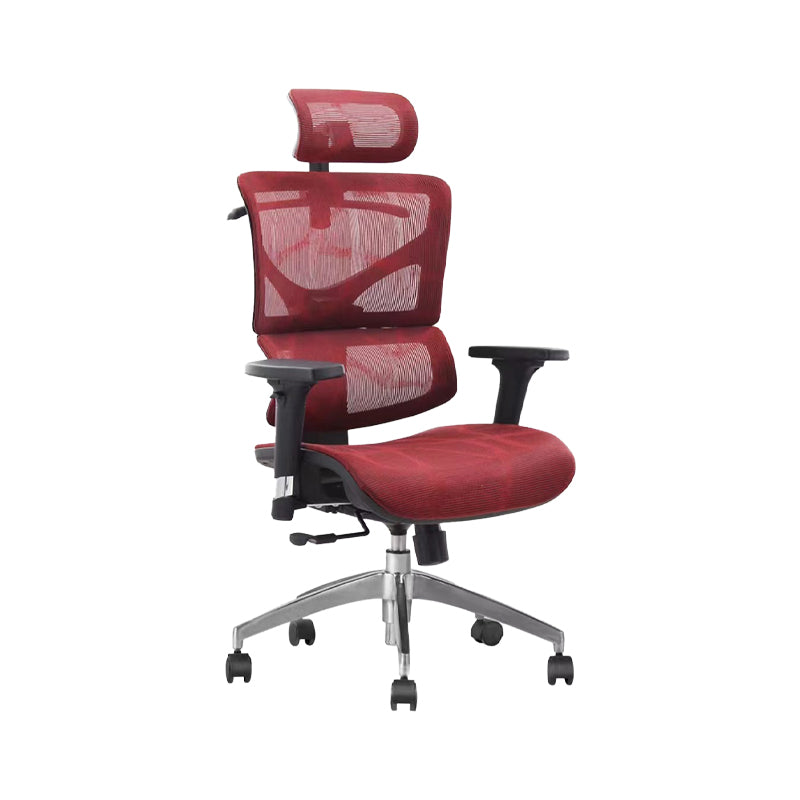 Modern Desk Chair Mesh Computer Chair High-Back Adjustable Chair with Wheels