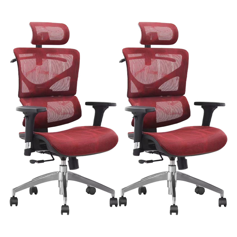 Modern Desk Chair Mesh Computer Chair High-Back Adjustable Chair with Wheels