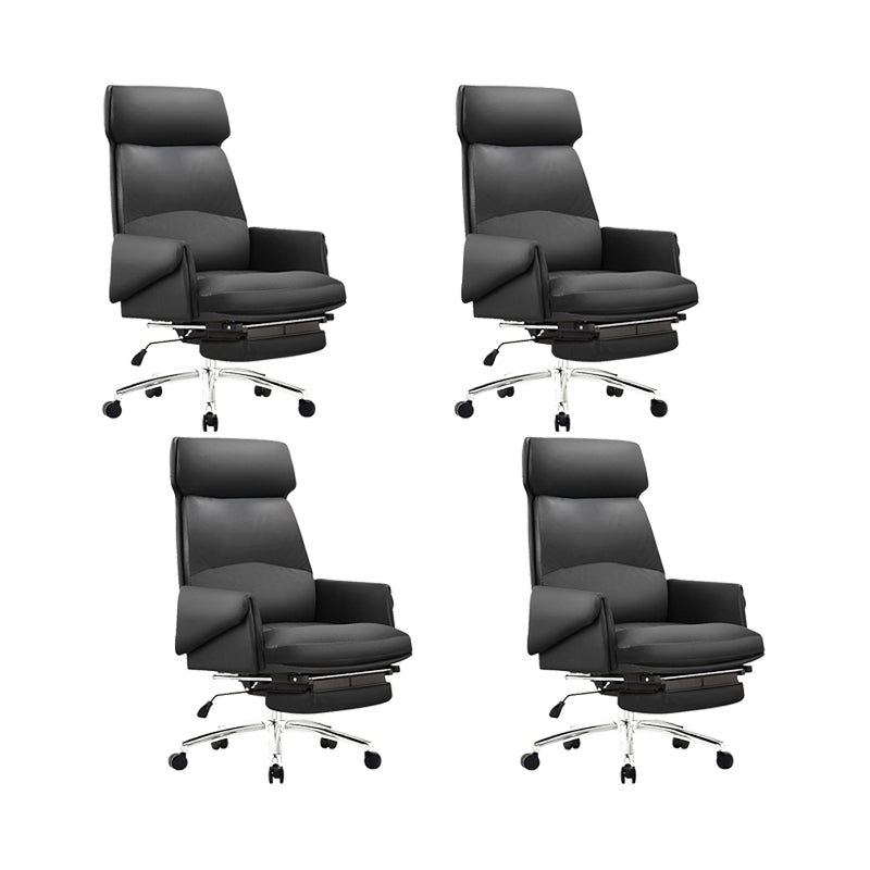 Modern No Arm Executive Chair Tilt Mechanism Managers Chair for Office