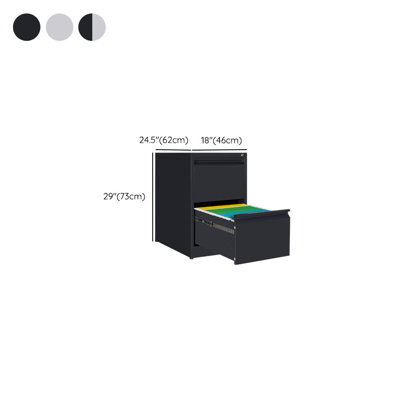 Classical Filing Cabinet Metal Drawers File Cabinet for Home Office