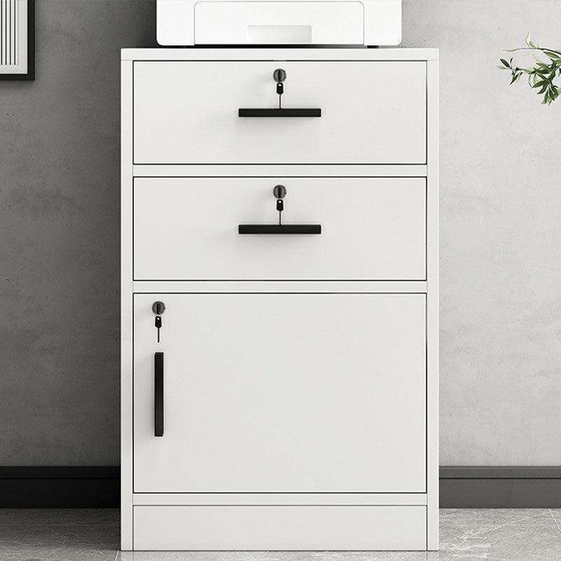 Modern Metal File Cabinet Vertical Filing Cabinet for Home Office