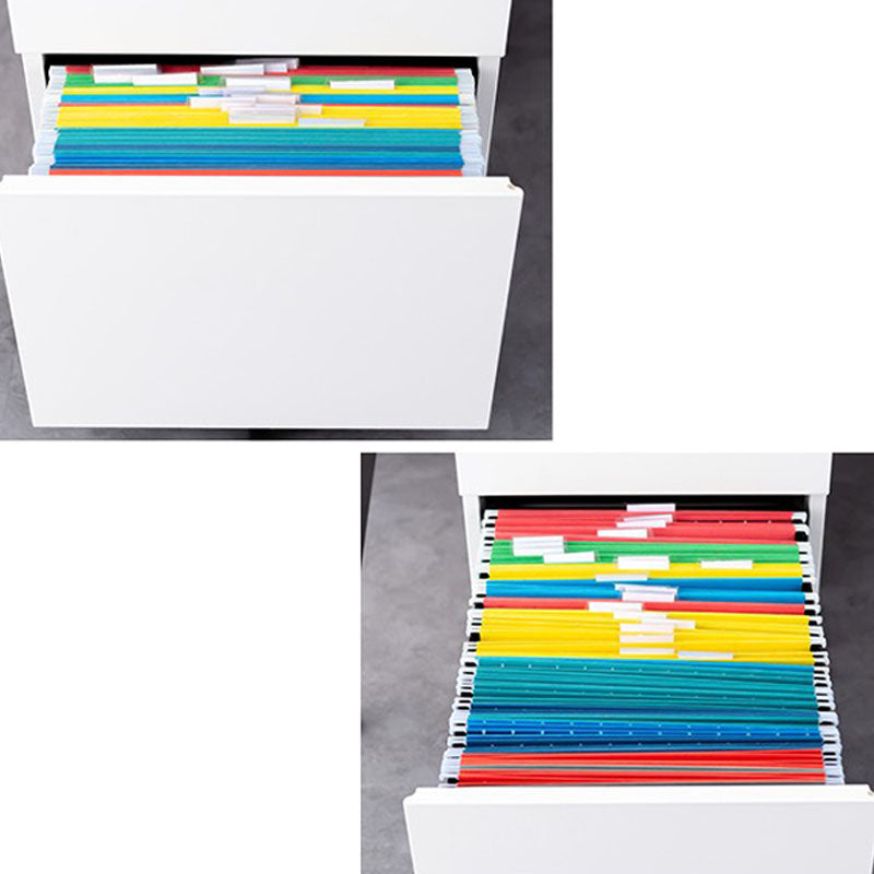 Modern Filing Cabinet Drawers Storage Metal File Cabinet with Castors for Home Office