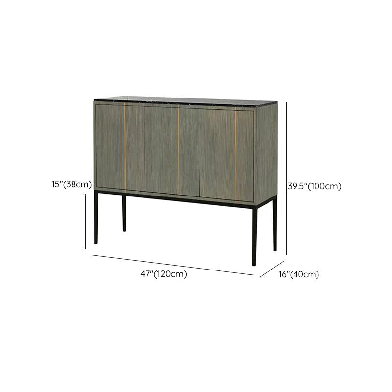 Engineered Wood Buffet Server Modern Buffet Sideboard for Kitchen